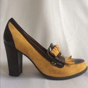 Yellow Tommy Hilfiger heels